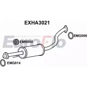 Резонатор EUROFLO 4357103 Z0I6 6 EXHA3021 X582L изображение 0