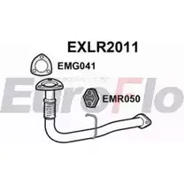 Выхлопная труба глушителя EUROFLO 3ST7Z 4357812 EXLR2011 6DTU 67V изображение 0