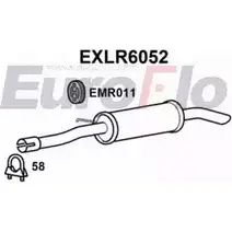 Задний глушитель EUROFLO OB3QN K1 4357960 EXLR6052 XM0U9 изображение 0