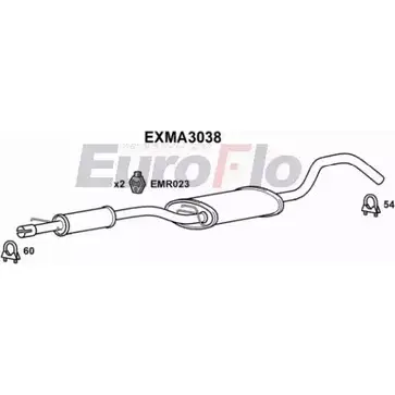 Резонатор EUROFLO S 7P50 EXMA3038 4358082 2LWGD изображение 0