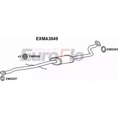 Резонатор EUROFLO 6GV24 4358093 5 VFB6 EXMA3049 изображение 0