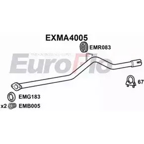 Выхлопная труба глушителя EUROFLO 4358112 EXMA4005 V R3NOG W9U94 изображение 0