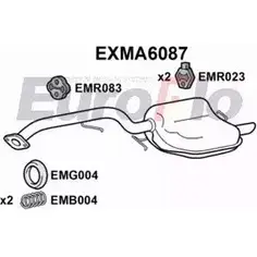 Задний глушитель EUROFLO EXMA6087 R2 MWUV VMAW4X5 4358213 изображение 0