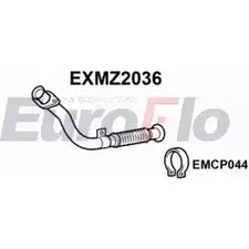 Выхлопная труба глушителя EUROFLO PU D4MW EXMZ2036 4358285 K6LFANX изображение 0