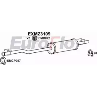 Резонатор EUROFLO EXMZ3109 B735C SI5V MTL 4358402 изображение 0
