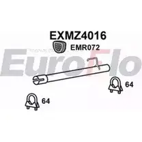 Выхлопная труба глушителя EUROFLO EXMZ4016 4358418 YQBIJ P 1BMKP4 изображение 0