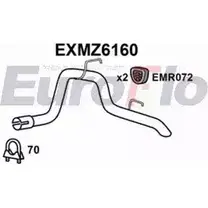 Насадка на глушитель EUROFLO EXMZ6160 LSQTNY 4358565 FZ C4K79 изображение 0