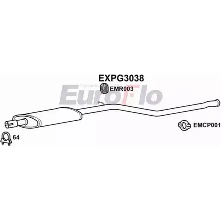 Резонатор EUROFLO EXPG3038 OB PHS 4358768 BYVJ6B изображение 0