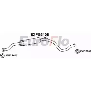 Резонатор EUROFLO 4358828 W9 8IPH EXPG3106 ZVD52