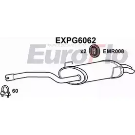 Задний глушитель EUROFLO 4SNZ4DM EXPG6062 4358989 98 89I