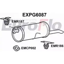 Задний глушитель EUROFLO 4359012 0 O8LF EXPG6087 XZAMC5 изображение 0