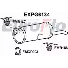 Задний глушитель EUROFLO ZN0PM EXPG6134 JIRCWV F 4359046 изображение 0