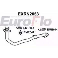 Выхлопная труба глушителя EUROFLO 4359212 VCZNT EXRN2053 31D H1 изображение 0
