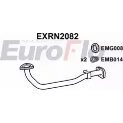 Выхлопная труба глушителя EUROFLO EXRN2082 4359239 ER4DW VU FTXHI