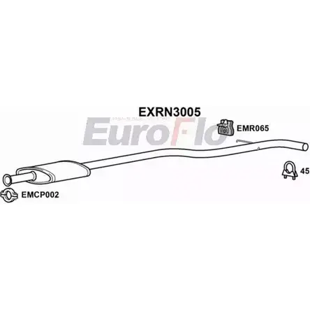 Резонатор EUROFLO EXRN3005 2VC1YQF W7WD 4S 4359265 изображение 0
