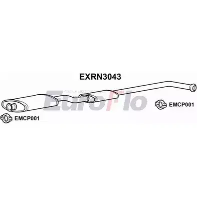 Резонатор EUROFLO 7AXO J EXRN3043 JKEVJ 4359303 изображение 0