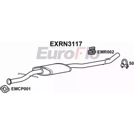 Резонатор EUROFLO 4359377 EXRN3117 UP9D0WA H0C 2G изображение 0