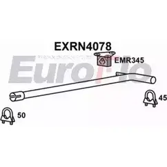 Выхлопная труба глушителя EUROFLO EXRN4078 WGDG7 4359498 4 H57SHJ изображение 0