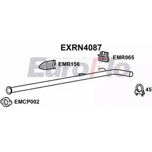 Выхлопная труба глушителя EUROFLO EXRN4087 OJBY FT 4359505 WF1P26 изображение 0