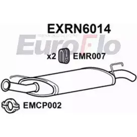 Задний глушитель EUROFLO 4359538 EXRN6014 OFNX W XN6C3S изображение 0