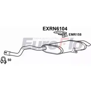 Задний глушитель EUROFLO EXRN6104 4359628 0ASAA B XQA8 изображение 0