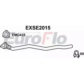 Выхлопная труба глушителя EUROFLO RIN5QG2 V 0UUE EXSE2015 4359949 изображение 0