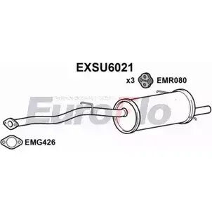 Задний глушитель EUROFLO 4360240 S9TVYND ML19 FIG EXSU6021