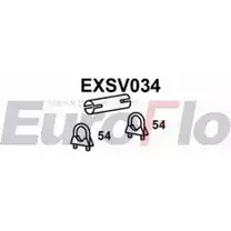Хомут глушителя EUROFLO XRU23 1 EXSV034 4360271 VRNX095 изображение 0