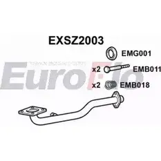 Выхлопная труба глушителя EUROFLO EXSZ2003 4360284 US6Y5W FST0GQ 5 изображение 0