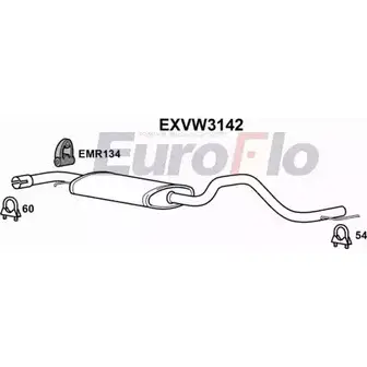 Резонатор EUROFLO UC6WA7 SDYR U EXVW3142 4361190 изображение 0