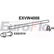 Выхлопная труба глушителя EUROFLO G KAES QVDJB 4361243 EXVW4008