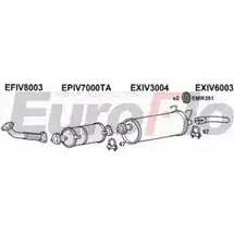 Система выпуска ОГ EUROFLO IVDAI23D 7008S 0LB8D 4V7F 2 4364434 изображение 0