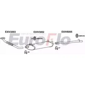 Система выпуска ОГ EUROFLO Q7T2Q G 4364518 IVDAI28D 7022G QLRR8 изображение 0