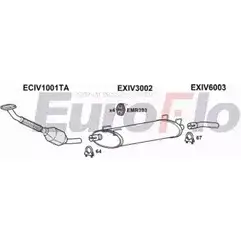 Система выпуска ОГ EUROFLO Z 1250 IVDAI28D 9015D 4364570 3WBEKT изображение 0