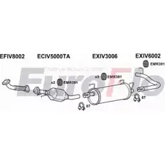 Система выпуска ОГ EUROFLO 4364611 57 AB46 7SATG1B IVDAI30D 7006B изображение 0