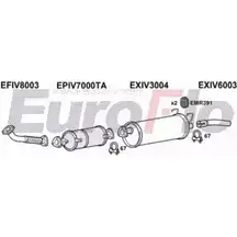 Система выпуска ОГ EUROFLO 4364629 MLKOWQQ 2 8UXMM IVDAI30D 9005C изображение 0