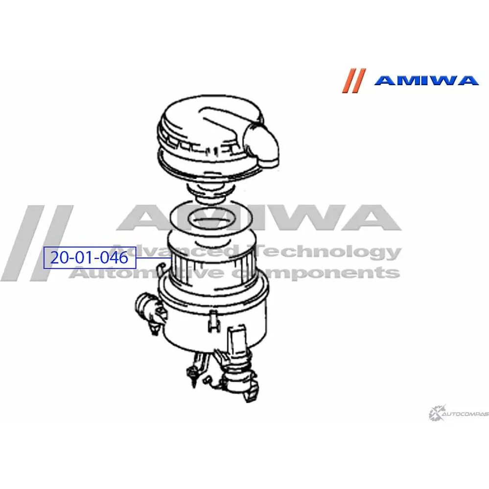 Воздушный фильтр microfix AMIWA G92D 585 1Y5NOKY 20-01-046 1422491336 изображение 1
