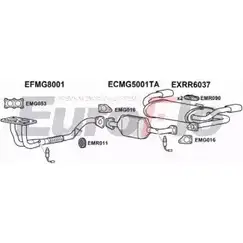 Система выпуска ОГ EUROFLO MGMGF18 5004C N QYDSPE ZDWLLL 4365799 изображение 0