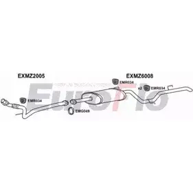 Система выпуска ОГ EUROFLO K BN2QS MZVIT23D 6001A 4367799 8JSI4W