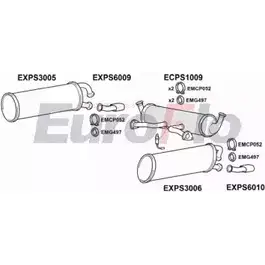 Система выпуска ОГ EUROFLO 4368989 HB P8SQS PS91136 4036A H4OWY изображение 0