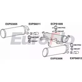 Система выпуска ОГ EUROFLO F52K PV 4368997 PS91136 4050A LYATJ