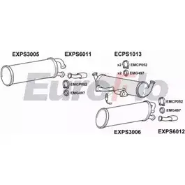 Система выпуска ОГ EUROFLO 7 0ST8HW PS91136 4053C 66T4V4 4369000