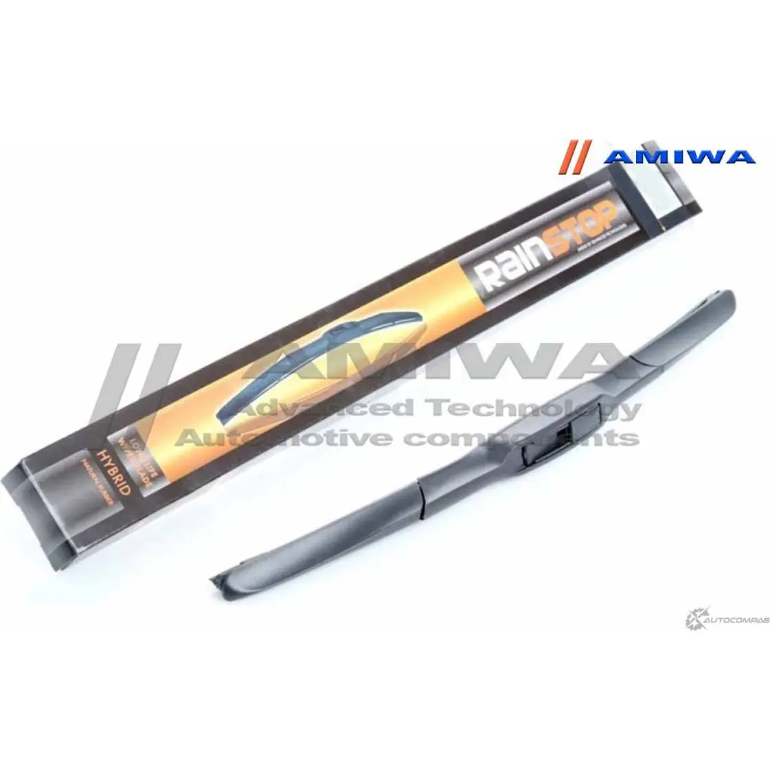 Щётка стеклоочистителя гибридная 500 мм AMIWA AWB-20H 7GWVE6 1422491536 BK9 NN изображение 0