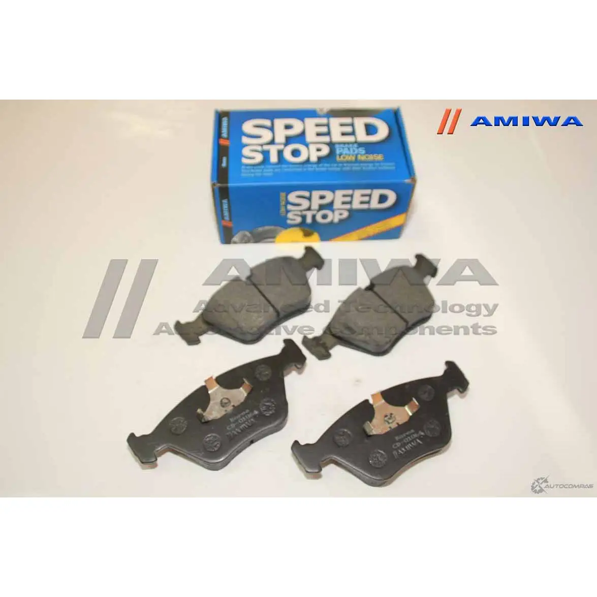 Колодки тормозные дисковые передние speed stop AMIWA 6C2OW S2H XB 1422490606 CD01064 изображение 0