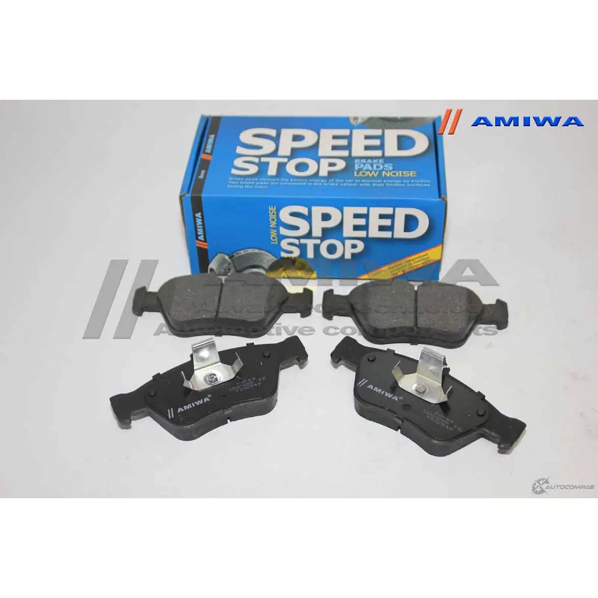 Колодки тормозные дисковые передние speed stop AMIWA 1422490610 6RJ ZT8 73743DC CD01205 изображение 0