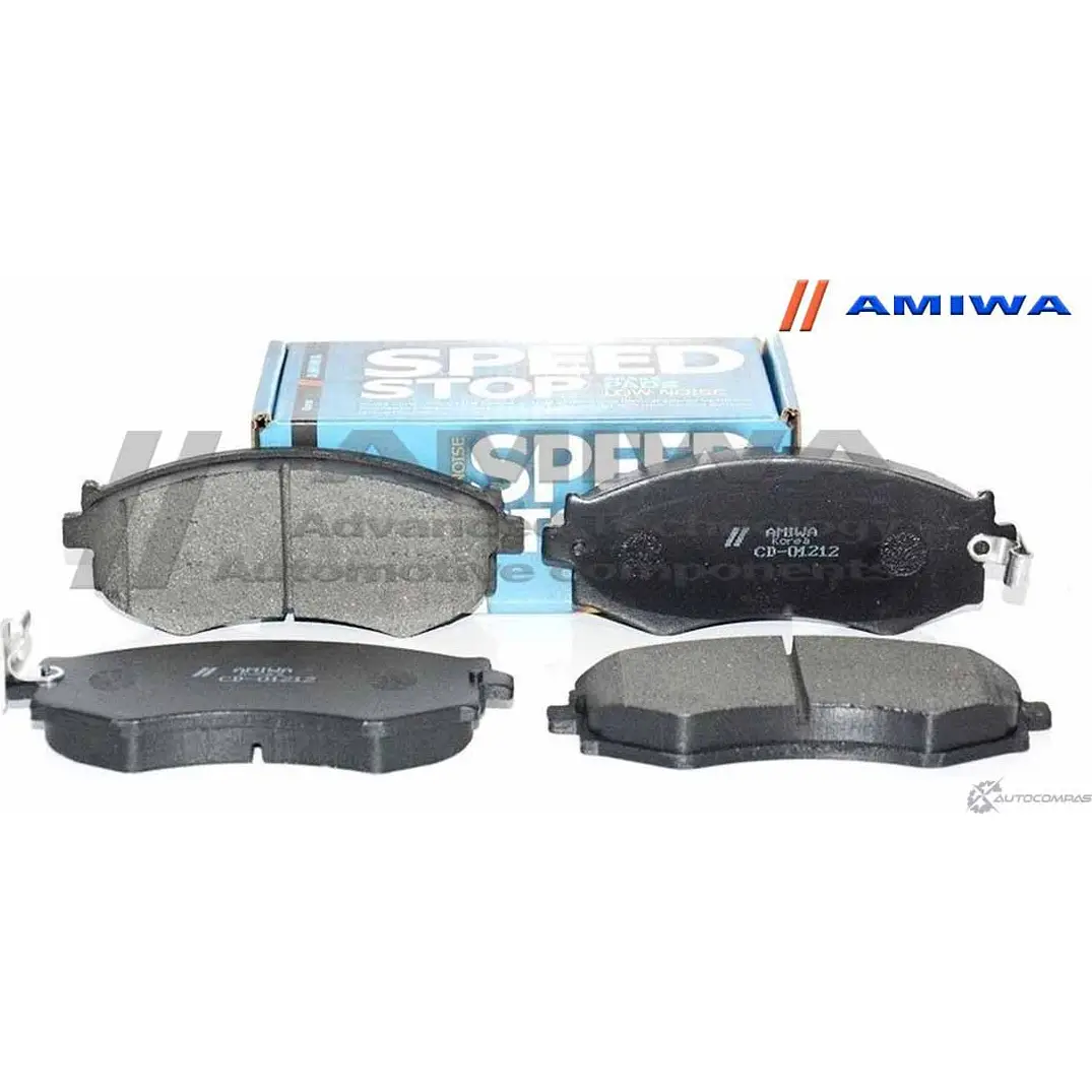 Колодки тормозные дисковые передние speed stop AMIWA CD01212 1422490744 SD 22GCO 580BMMR