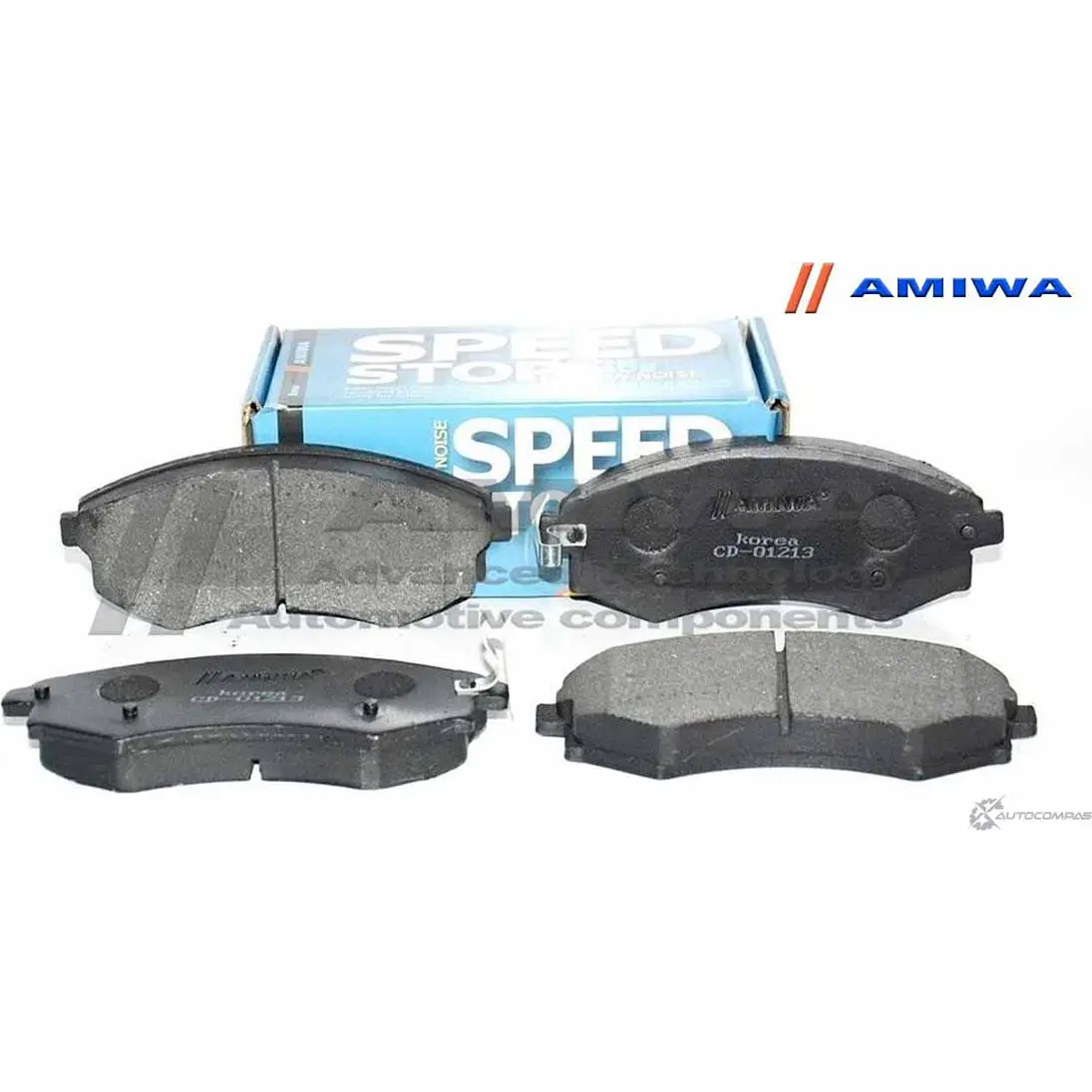 Колодки тормозные дисковые передние speed stop AMIWA CD01213 8OJPM 7 R5WUAK 1422490745 изображение 0