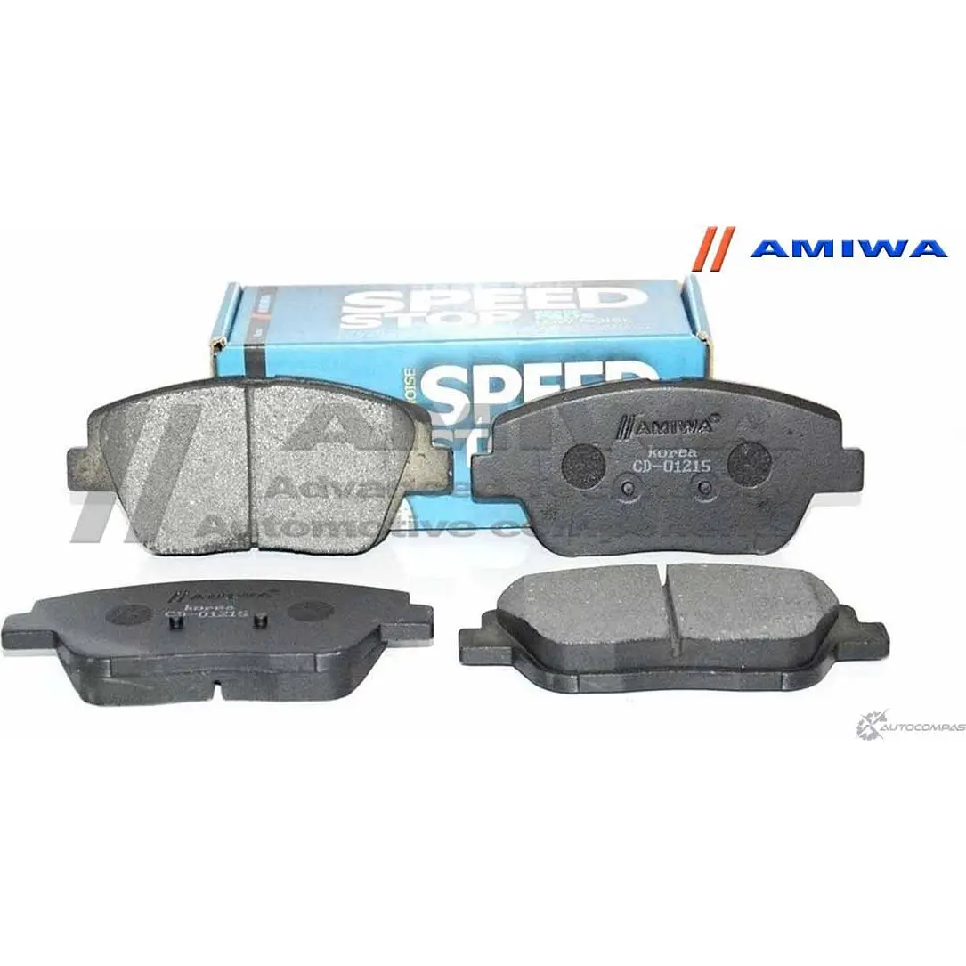 Колодки тормозные дисковые передние speed stop AMIWA DEOVJR CD01215 I1 P2D 1422490747