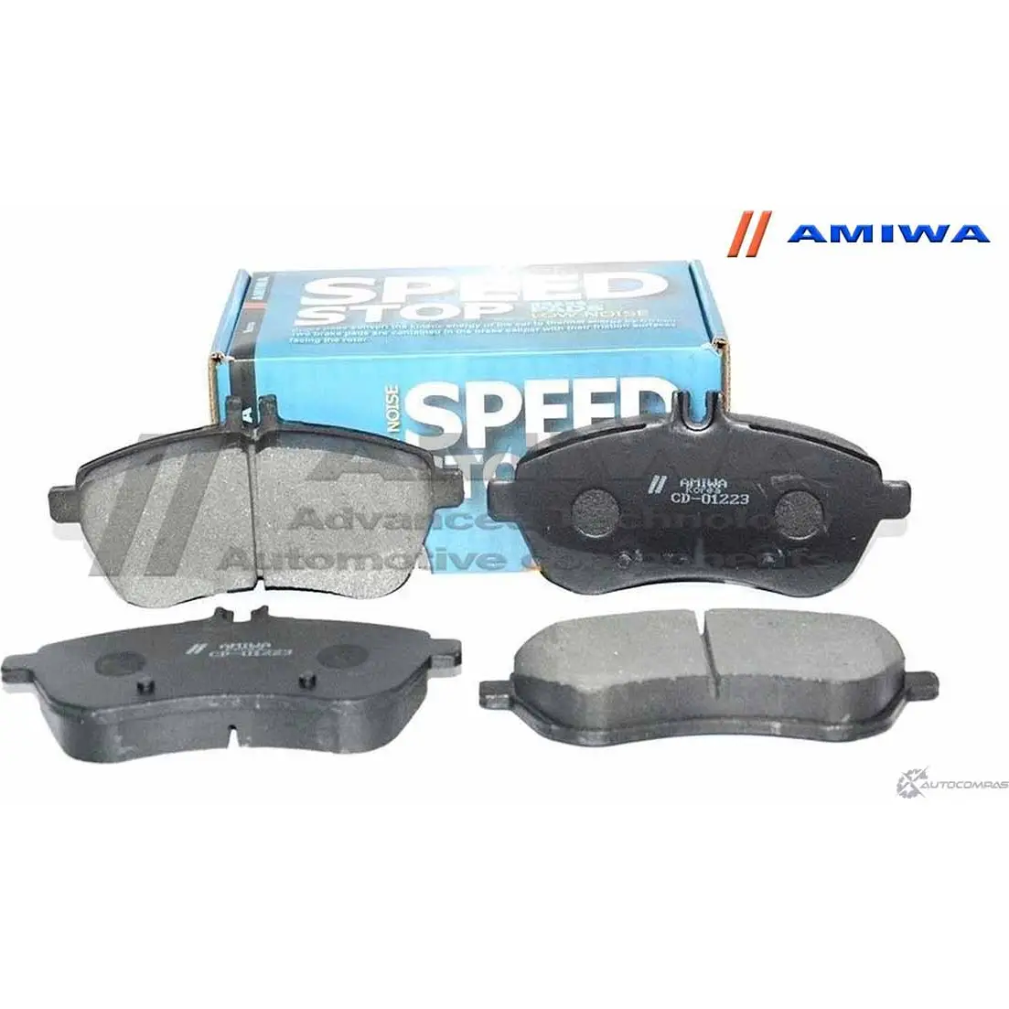 Колодки тормозные дисковые передние speed stop AMIWA 86SR FQ 1422490749 UUHFQO CD01223 изображение 0