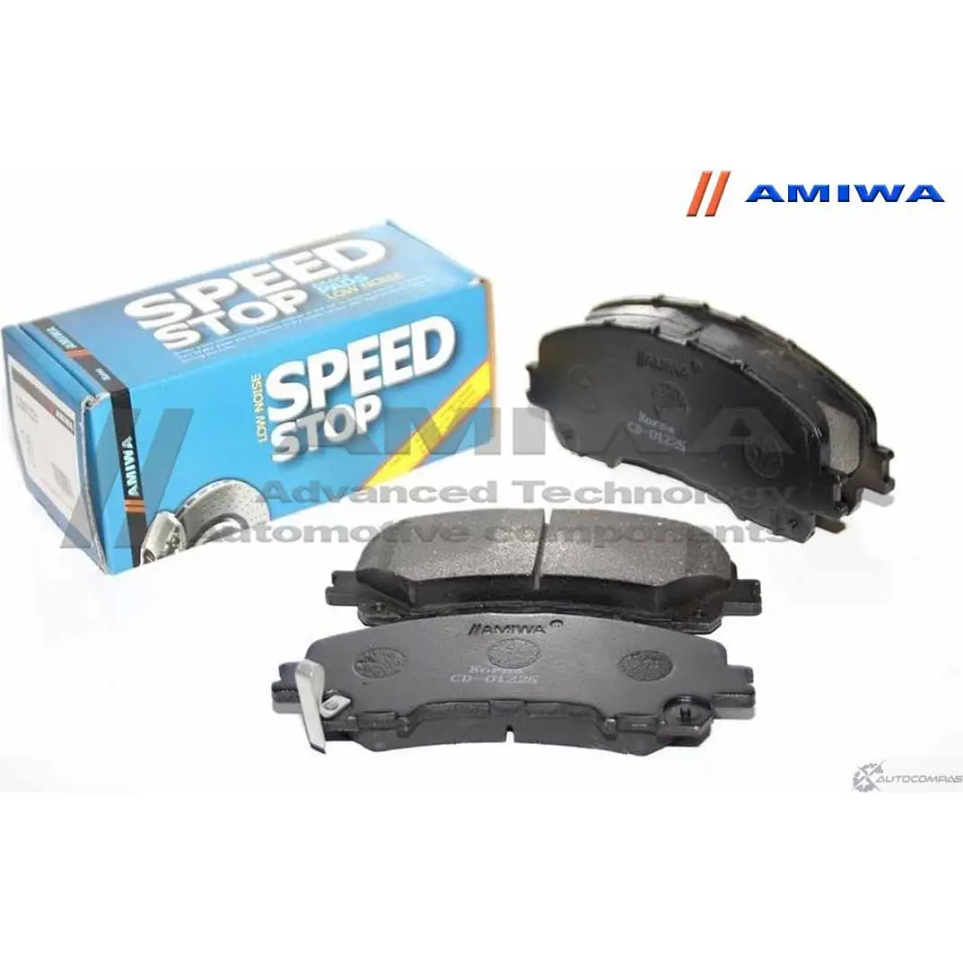 Колодки тормозные дисковые передние speed stop AMIWA 3THN3Z 1422490759 2N1 A6 CD01225 изображение 0